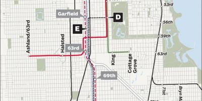Redline Chicago mappa