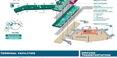 O Hare international airport sulla mappa