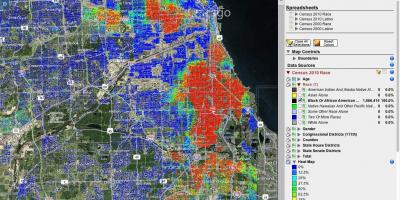 Chicago ripresa hotspot mappa